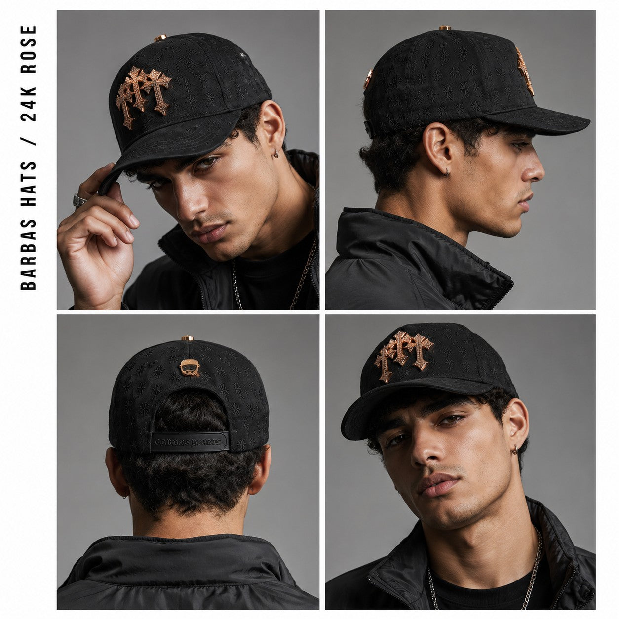 BARBAS HATS - 24K ROSE