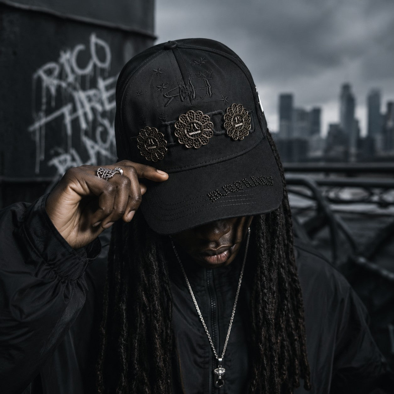 RICO HATS - THREE BLACK