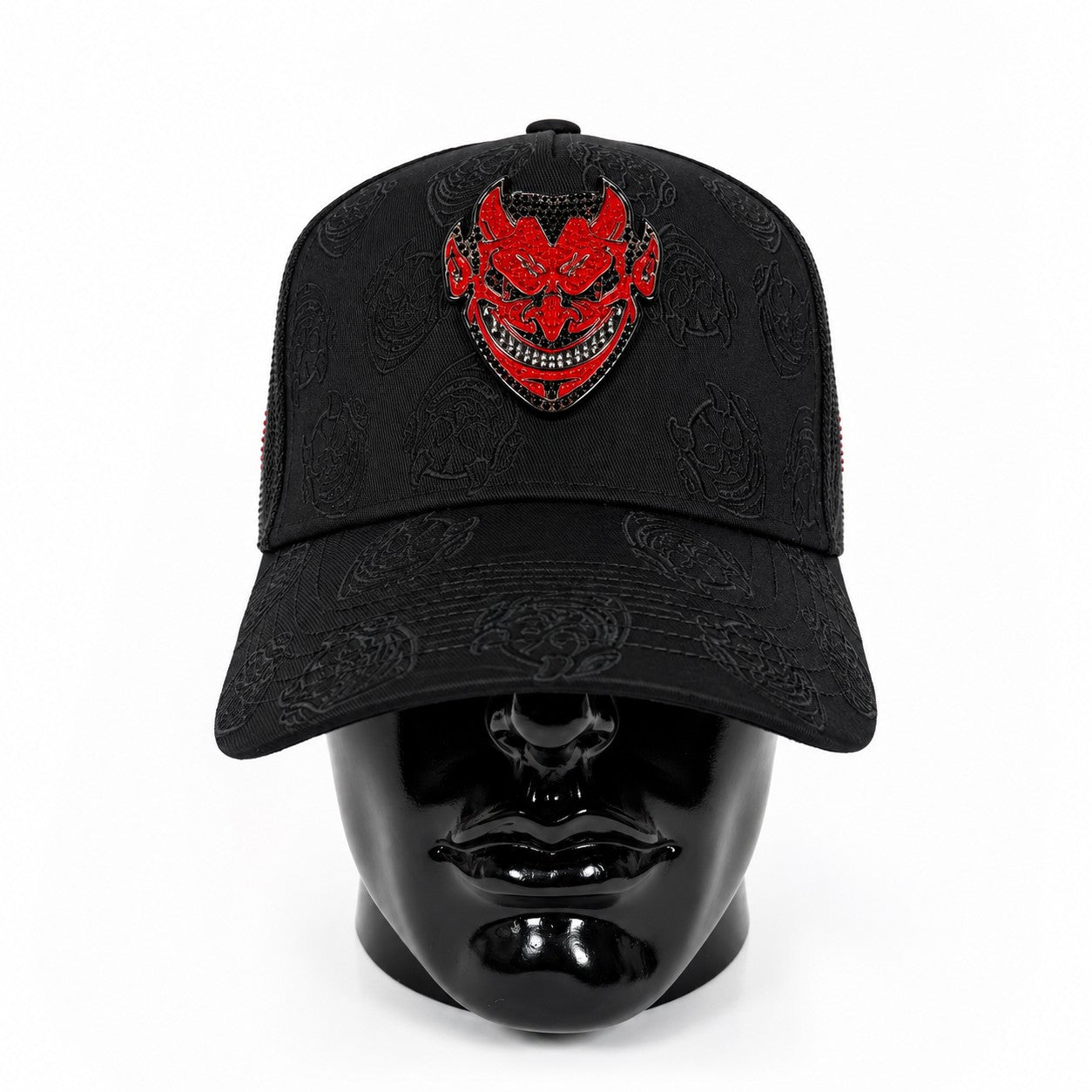 CHUKY HATS - BLACK RED DEMON