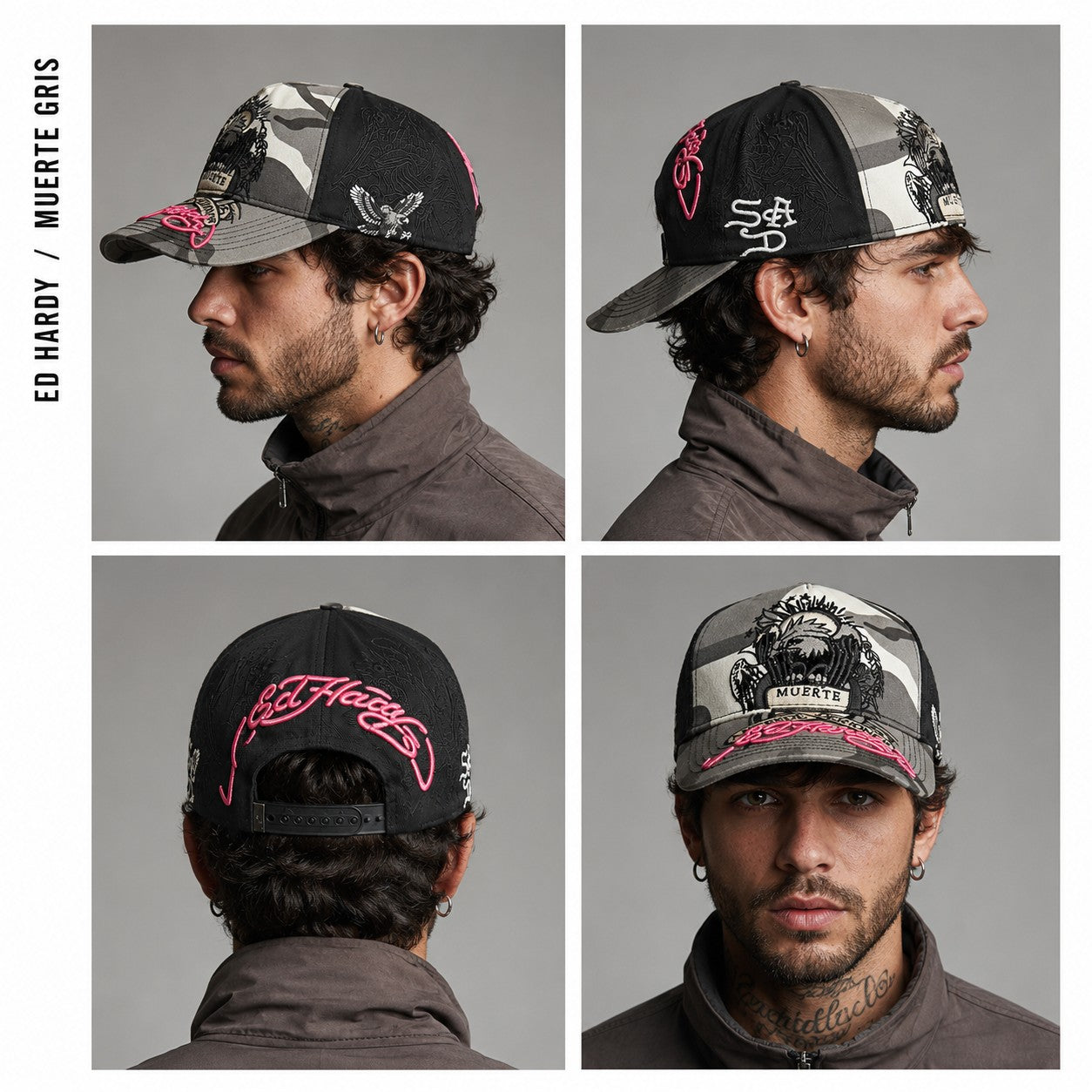 ED HARDY - MUERTE GRIS